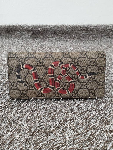 Snake long wallet - GUCCI - BALAAN 1