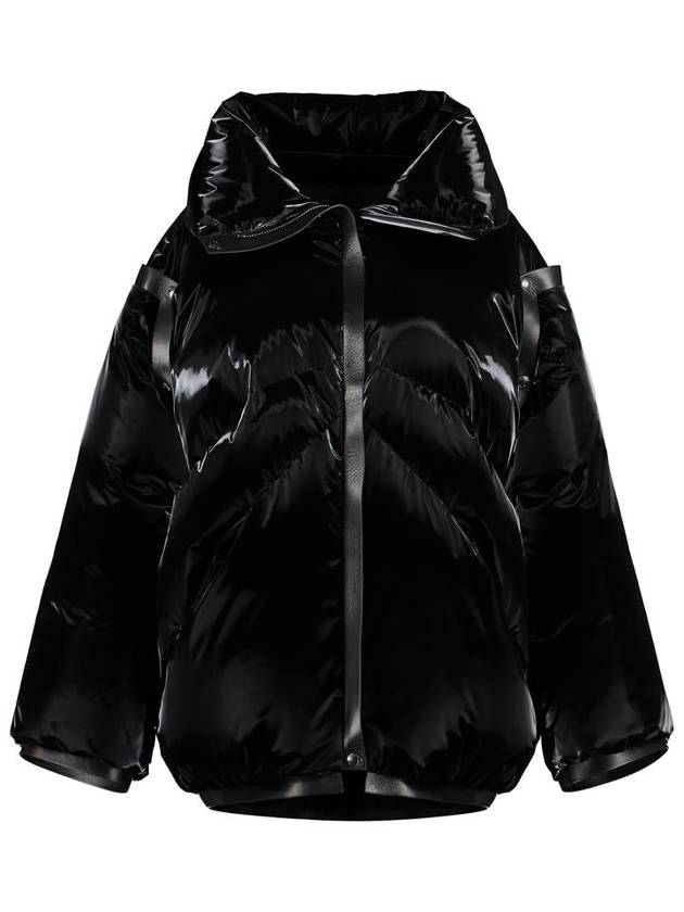 Tom Ford Glossy Nylon Down Jacket - TOM FORD - BALAAN 1