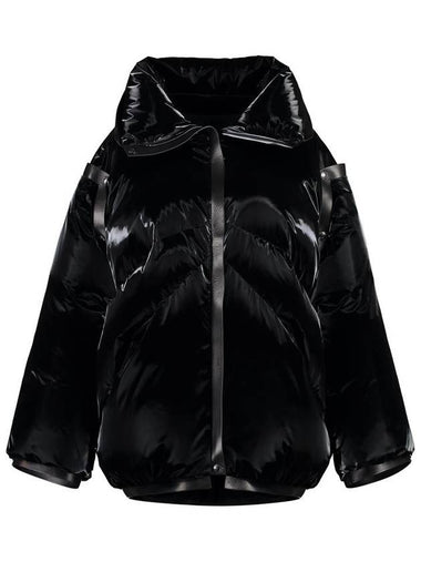 Tom Ford Glossy Nylon Down Jacket - TOM FORD - BALAAN 1