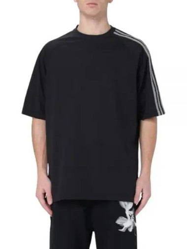 Y 3 24 Stripe Logo T shirt IR6265 - Y-3 - BALAAN 1