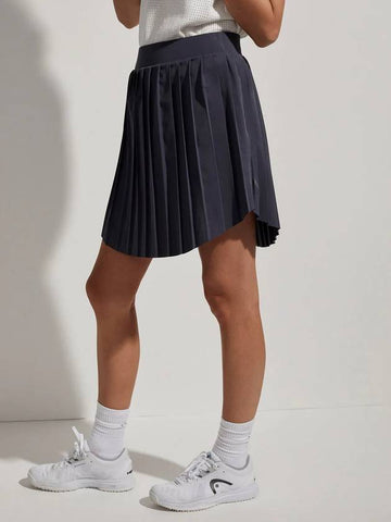 Bali Tennis Skirt Newman High Rise Skortt Slate Blue - VARLEY - BALAAN 1