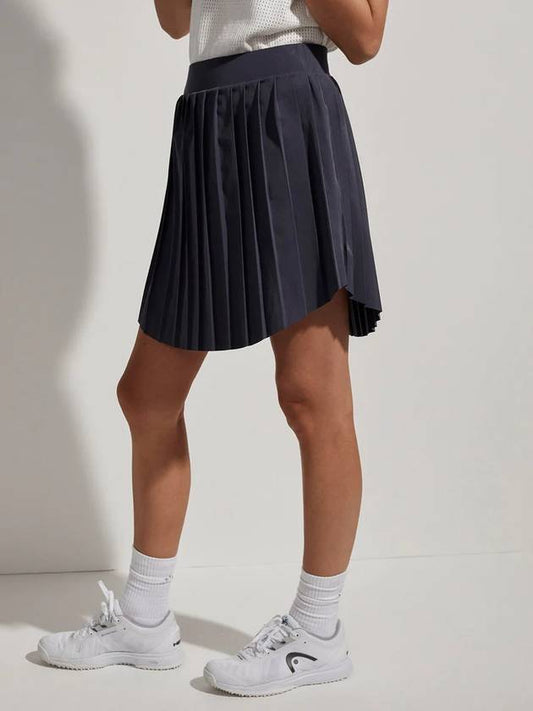 Newman Tennis Pleated Skirt Slate Blue - VARLEY - BALAAN 2