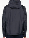 Etiache Rain Hooded Zip Up Blue - MONCLER - BALAAN 5