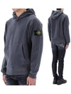 Compass Logo Patch Hoodie Grey - STONE ISLAND - BALAAN 2