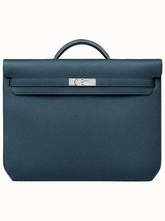 Kelly Depeches 36 Briefcase Navy - HERMES - BALAAN 2