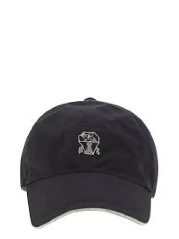 M252D9978 CFH53 Logo Baseball Cap 1241983 - BRUNELLO CUCINELLI - BALAAN 1