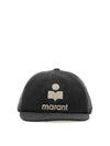 Tyron Logo Ball Cap Grey - ISABEL MARANT - BALAAN 2