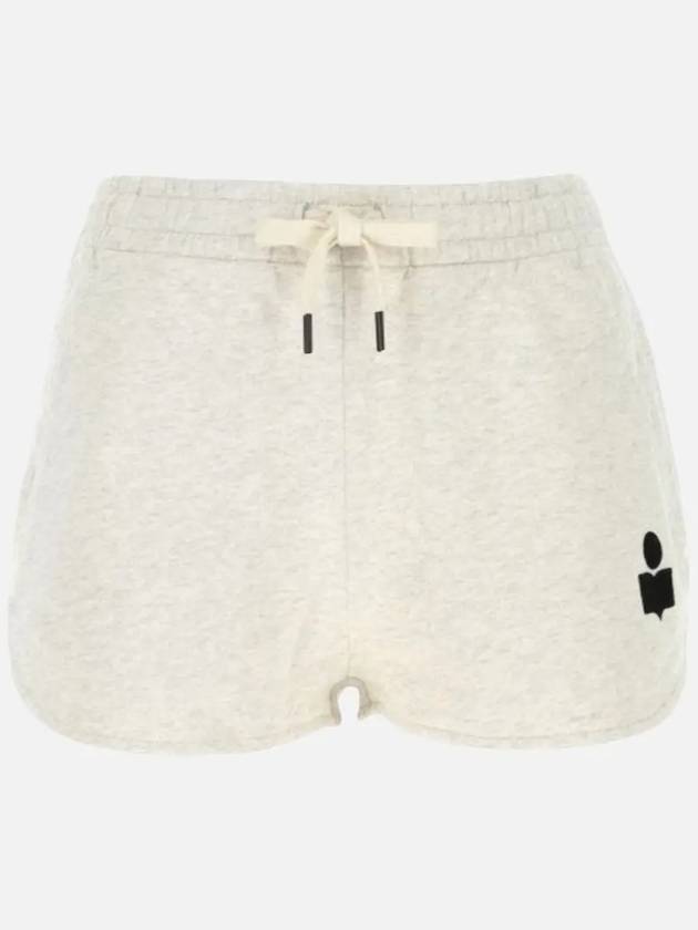 Mipha SH0022FA A1M07E ECRD Logo Banding Short Pants - ISABEL MARANT - BALAAN 3