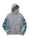 AB Contrast Hoodie Grey - ANDERSSON BELL - BALAAN 1