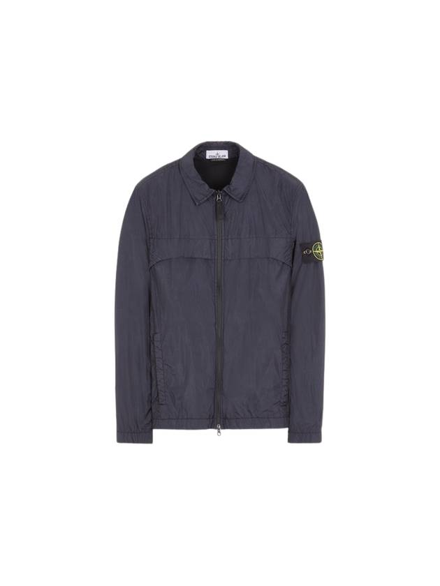 Garment Dyed Crinkle Reps R-NY Jacket Blue - STONE ISLAND - BALAAN 2