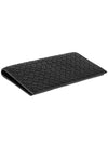 Intrecciato Continental Long Wallet Black - BOTTEGA VENETA - BALAAN 4