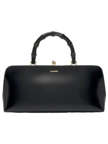 Goji frame tote bag black handbag - JIL SANDER - BALAAN 1