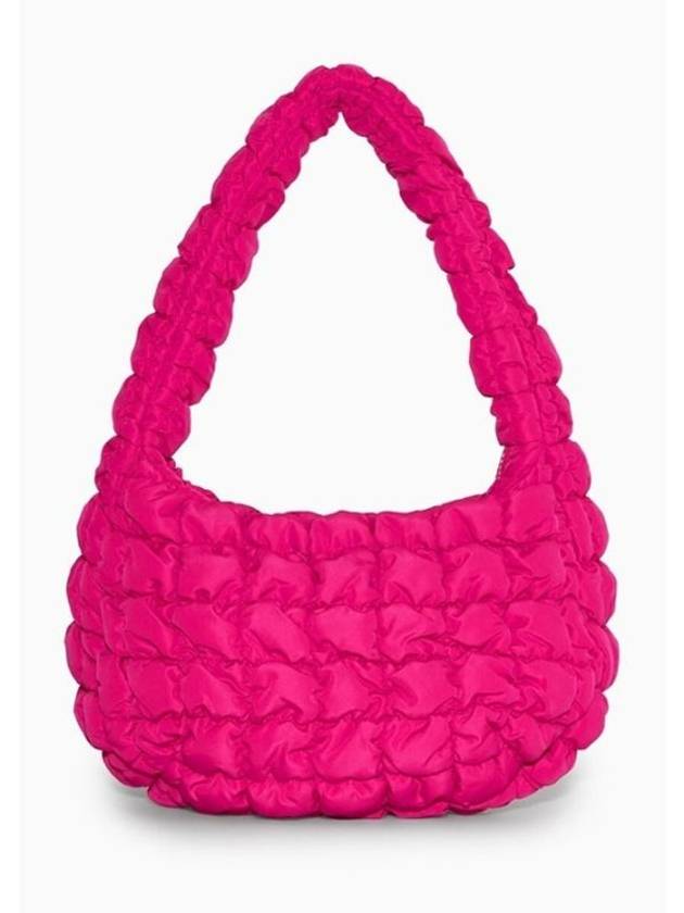 Quilted Mini Shoulder Bag Bright Pink - COS - BALAAN 2