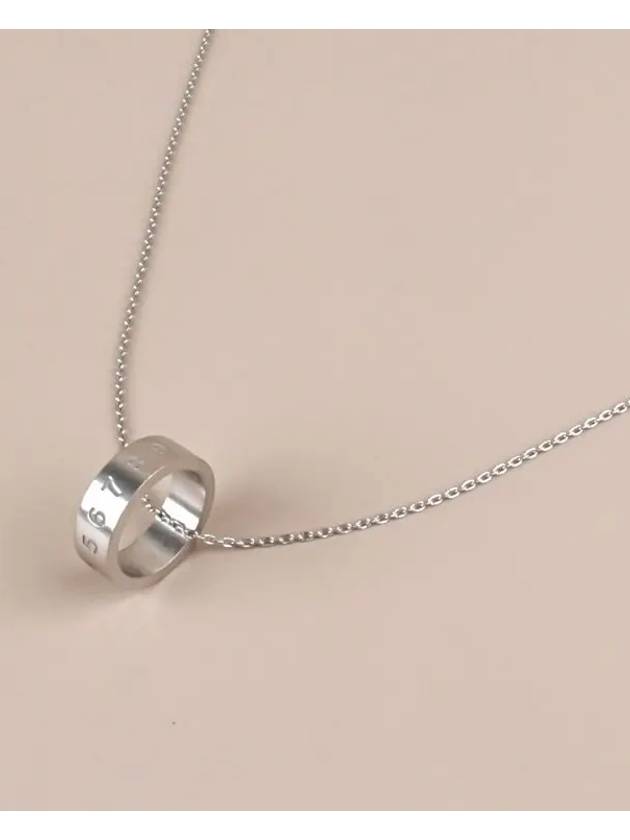 Numbering Necklace Silver - MAISON MARGIELA - BALAAN 3