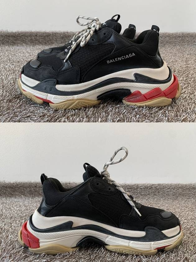 Triple S Multi Bread Black Red 43 280 - BALENCIAGA - BALAAN 5