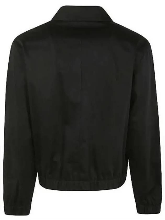 De Coeur Logo Zip-up Jacket Jacket Black - AMI - BALAAN 3