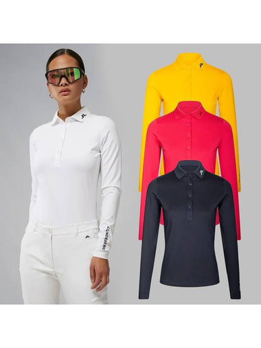 Tour Tech Long Sleeve Polo Shirt GWJT06825 - J.LINDEBERG - BALAAN 1