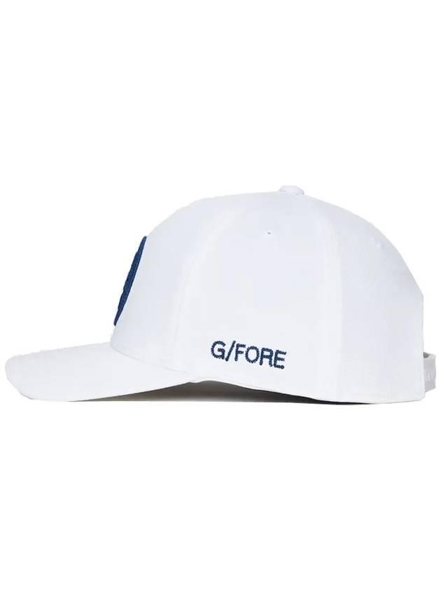 Circle GS Snapback Cap Snow - G/FORE - BALAAN 3