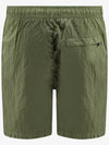 Embroidered Logo Swim Shorts Khaki - STONE ISLAND - BALAAN 7