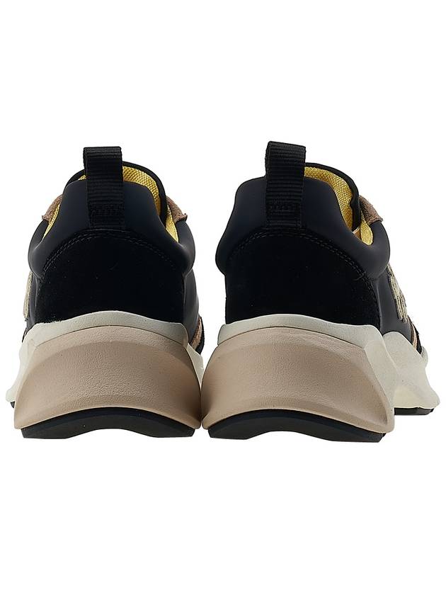 Good Luck Trainer Low Top Sneakers Black - TORY BURCH - BALAAN 5