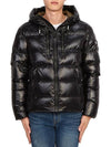 VICTOR BLACK Men s Hooded Padded Jacket Classic Fit - MACKAGE - BALAAN 4