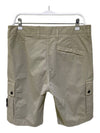 Wappen Cargo Bermuda Shorts Beige - STONE ISLAND - BALAAN 5