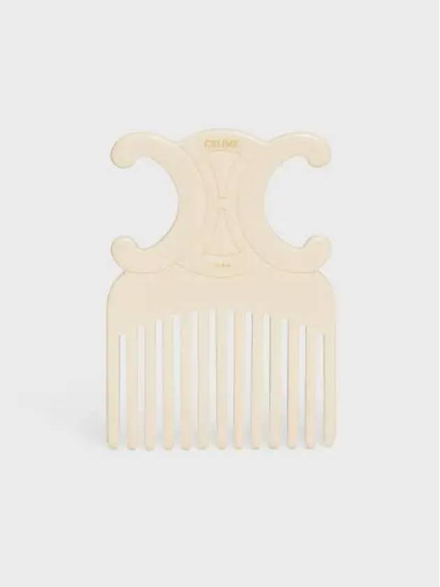 Triomphe Hair Comb Acetate 4M2257ALX 01IH - CELINE - BALAAN 1