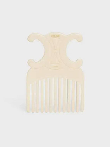 Triomphe Hair Comb Acetate 4M2257ALX 01IH - CELINE - BALAAN 1