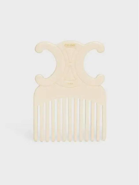 Triomphe Hair Comb Acetate 4M2257ALX 01IH - CELINE - BALAAN 1