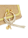 Joan Jute Cross Bag Beige - CHLOE - BALAAN 8