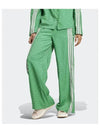 70s Wide Leg Track Pants Green - ADIDAS - BALAAN 2