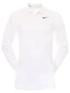 Dri Fit Victory Long Sleeve Polo Shirt White - NIKE - BALAAN 2