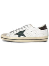 Superstar Brown Tab Low Top Sneakers White - GOLDEN GOOSE - BALAAN 4