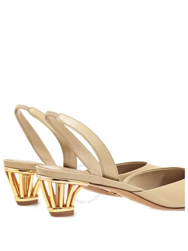 Ferragamo Alyssa Cage Heel Slingback Pumps Size 9 - SALVATORE FERRAGAMO - BALAAN 3