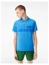 Organic Cotton Polo Shirt Blue - LACOSTE - BALAAN 2