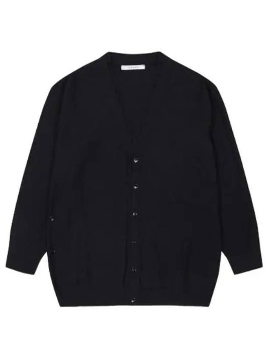 Twisted Cardigan Black - LEMAIRE - BALAAN 1