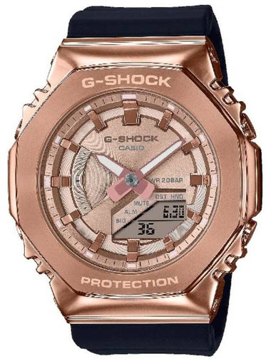 Casio G-Shock Quartz Analog-Digital Rose Gold Dial Ladies Watch GM-S2100PG-1A4 - CASIO - BALAAN 1