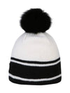 Winter Knit Beanie OF8502LBWHITE - ONOFF - BALAAN 2