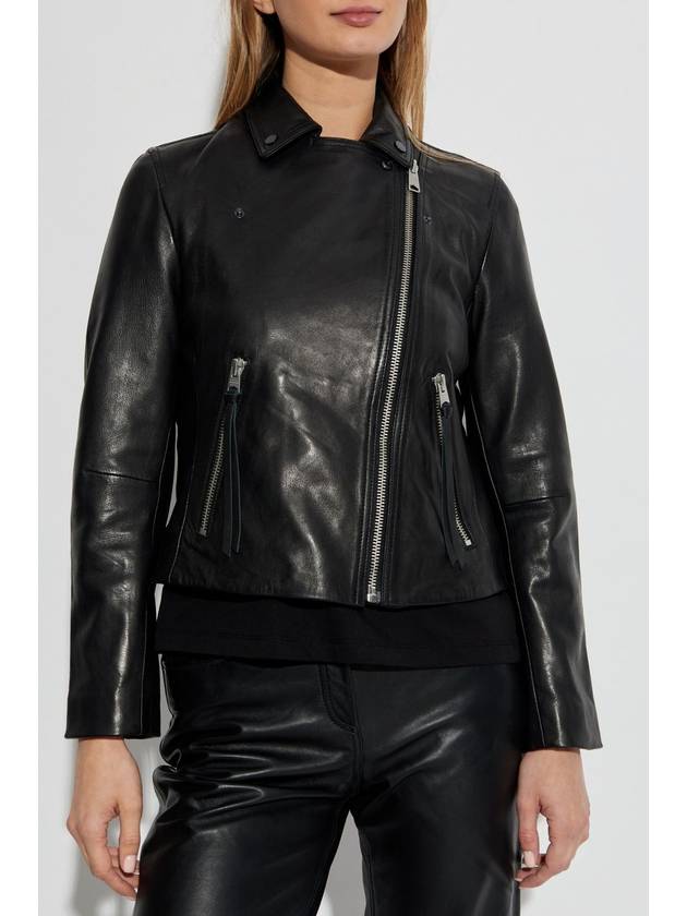 AllSaints Leather Jacket Dalby, Women's, Black - ALLSAINTS - BALAAN 3