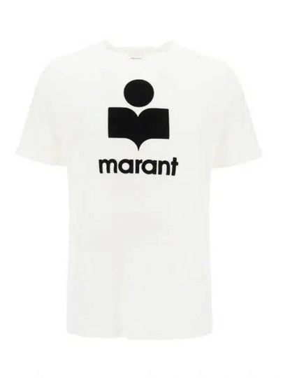 Karman Logo Short Sleeve T-Shirt White - ISABEL MARANT - BALAAN 2