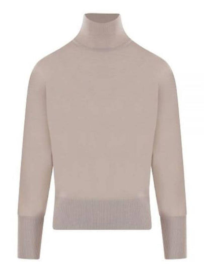 Talea Virgin Wool Knit Top Sand - MAX MARA - BALAAN 2