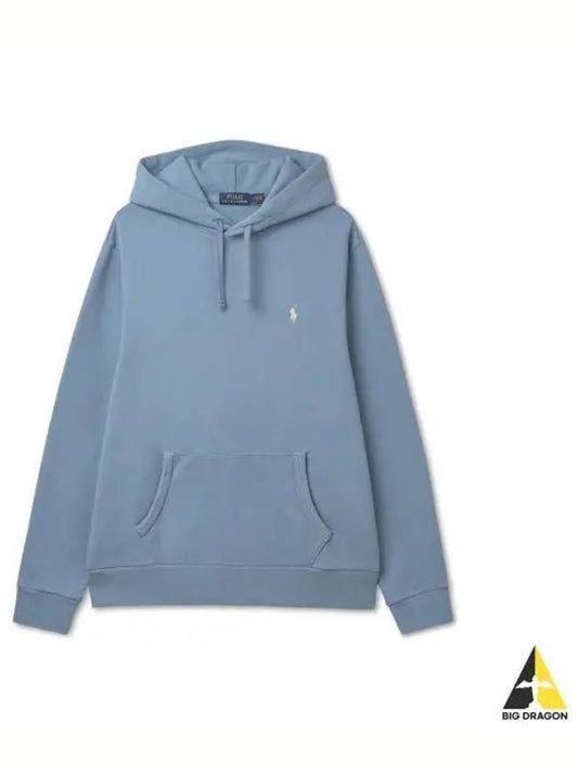 loop back terry hoodie blue - POLO RALPH LAUREN - BALAAN 1