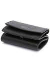 Logo Leather Card Wallet Black - SALVATORE FERRAGAMO - BALAAN 4