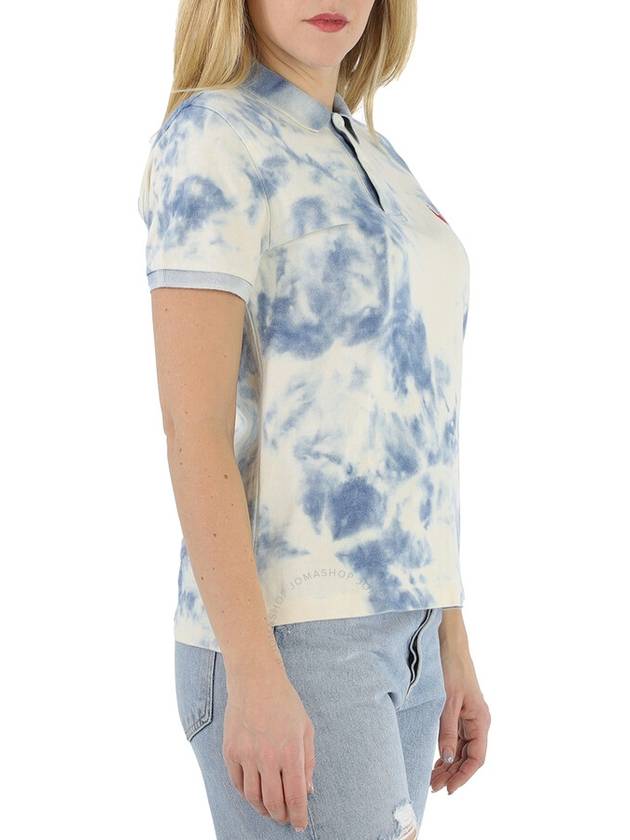 Polo Ralph Lauren Ladies Tie-dye Short-sleeve Polo Shirt, Size Small - POLO RALPH LAUREN - BALAAN 2