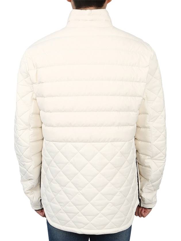 Boyenton Quilted Zip-Up Jacket Plaster - MOOSE KNUCKLES - BALAAN 8