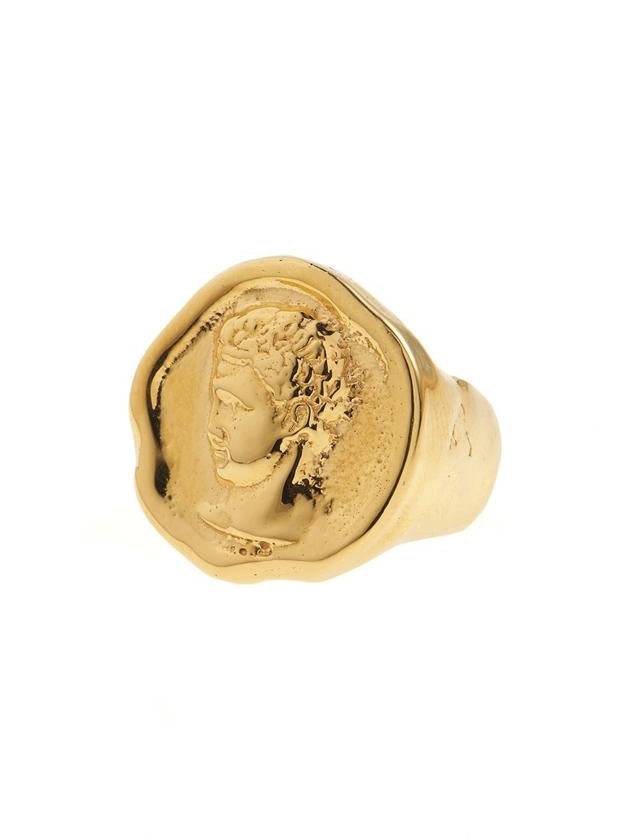 Hermina Athens Hermis Signet Ring Gold Size 50 Accessories - HERMINA ATHENS - BALAAN 1