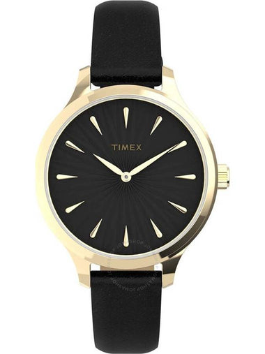 Timex Peyton Quartz Black Dial Ladies Watch TW2V06600VQ - TIMEX - BALAAN 1