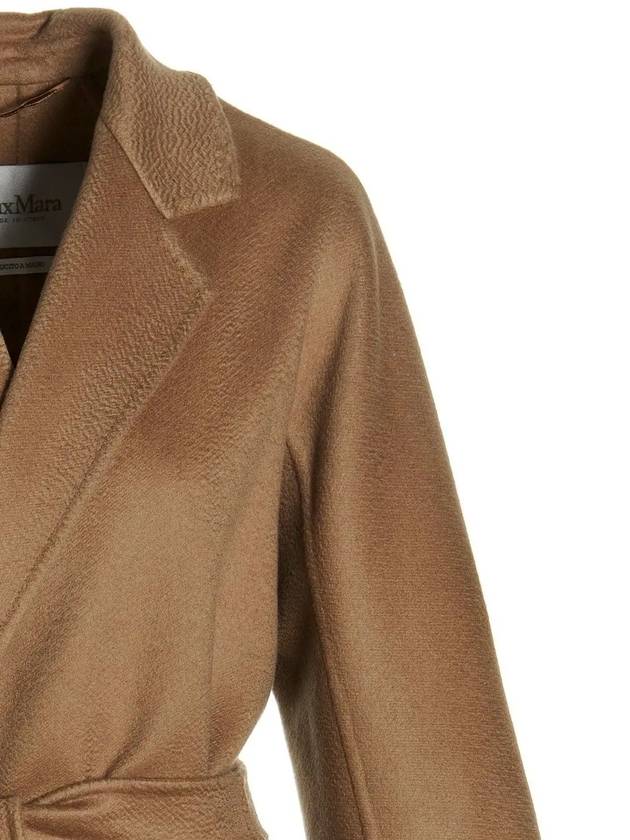 Ludmilla Belt Single Coat Camel - MAX MARA - BALAAN 4