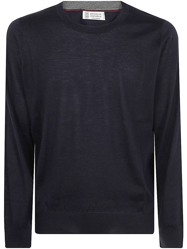 Brunello Cucinelli Cashmere Silk Crew Neck Sweater Clothing - BRUNELLO CUCINELLI - BALAAN 1