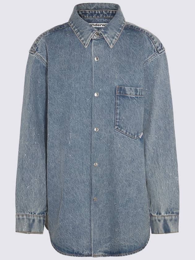 Vintage Light Indigo Denim Jeans Shirt UDC2232558486 B0560957072 - ALEXANDER WANG - BALAAN 6